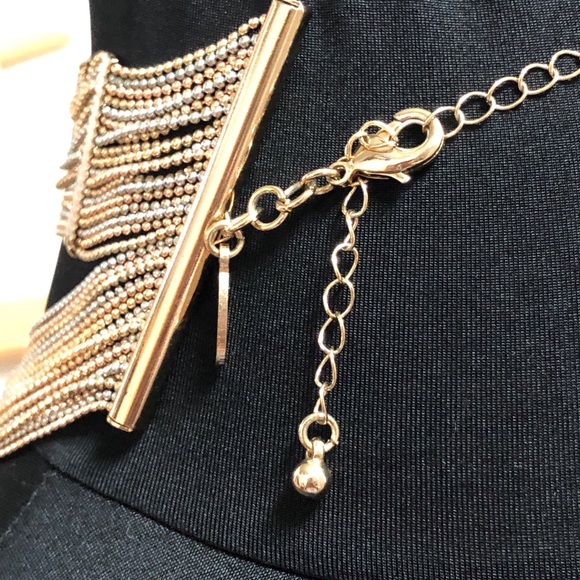 Natasha Choker Necklace Gold, Silver & Rose Gold - Picture 11 of 14